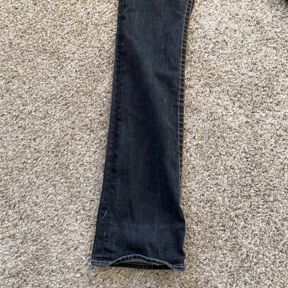 True Religion Billy Super T Jeans Mens Size 30 Y2K Thick Stitch Straight Leg USA